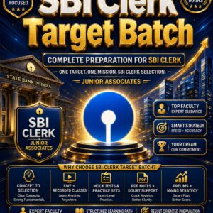 SBI CLERK TARGET BATCH