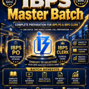 IBPS MASTER BATCH