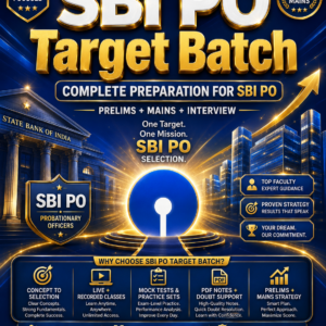 SBI PO TARGET BATCH