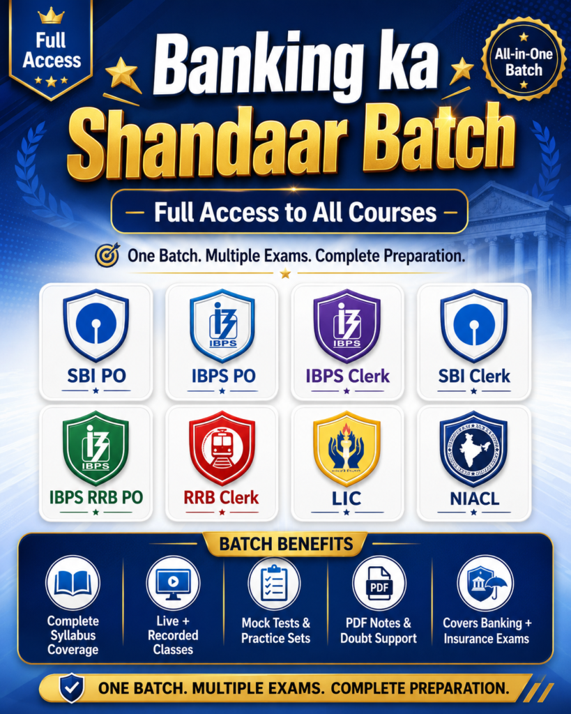 BANKING KA SHANDHAAR BATCH